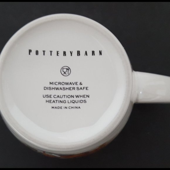 NEW Pottery Barn Nostalgic Christmas Tree Mug 13.5 OZ Stoneware - Picture 6 of 6